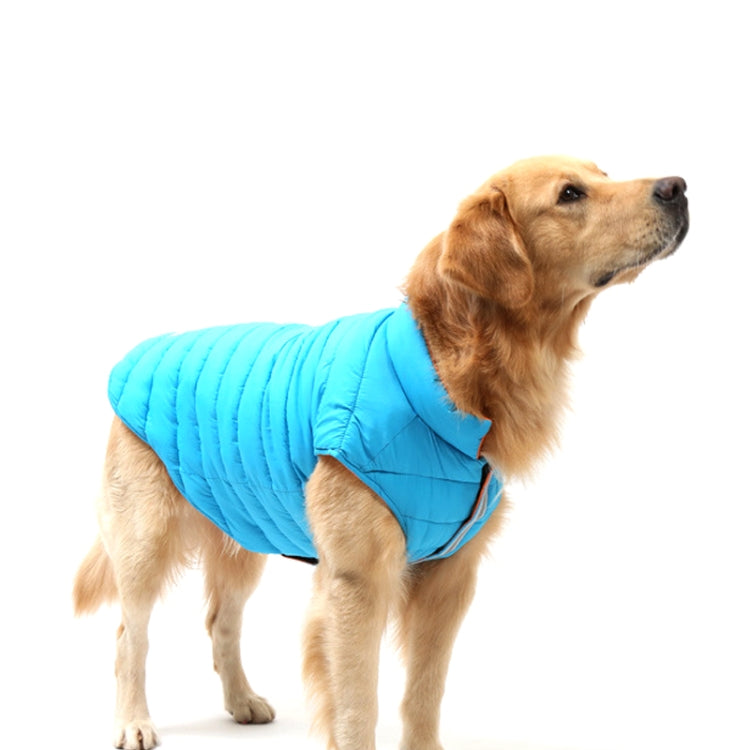 New Autumn and Winter Style Lovely Bone Pattern Pet Dog Reversible Cotton Garment Size: L, Bust: 64-72cm, Neck: 39-44cm