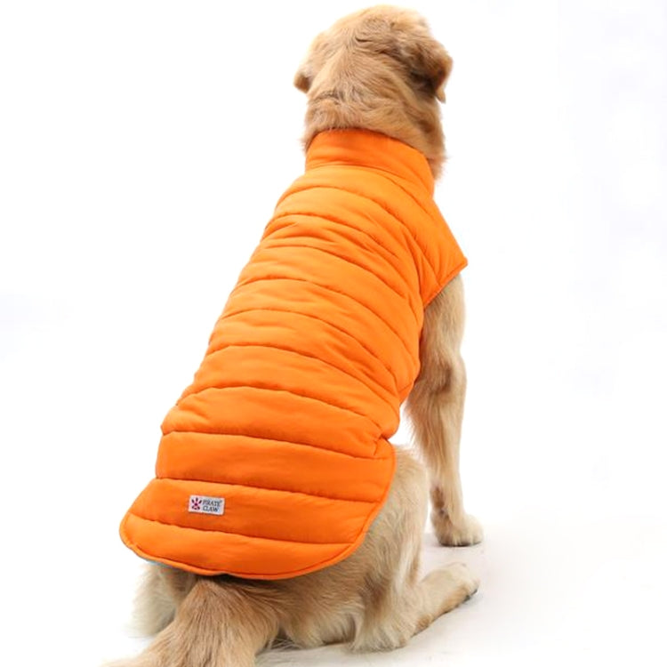 New Autumn and Winter Style Lovely Bone Pattern Pet Dog Reversible Cotton Garment Size: L, Bust: 64-72cm, Neck: 39-44cm
