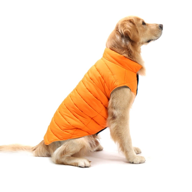 New Autumn and Winter Style Lovely Bone Pattern Pet Dog Reversible Cotton Garment Size:XXL, Bust: 96-105cm, Neck: 63-69cm