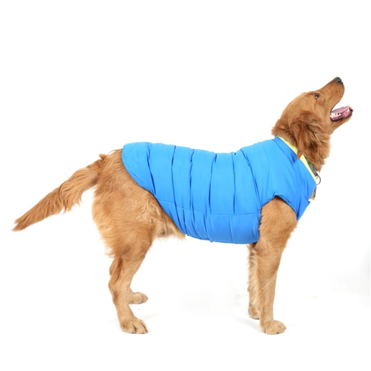 New Autumn and Winter Style Lovely Bone Pattern Pet Dog Reversible Cotton Garment Size:XXL, Bust: 96-105cm, Neck: 63-69cm