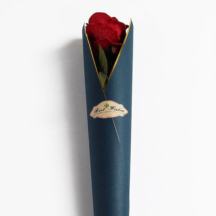 Single Flower Gift Bouquet Wrapping Paper DIY Manual Packaging Florist Paper, Size: 17*30*54cm