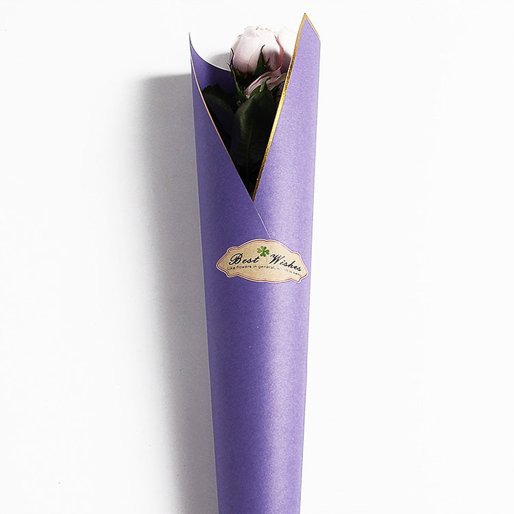 Single Flower Gift Bouquet Wrapping Paper DIY Manual Packaging Florist Paper, Size: 17*30*54cm