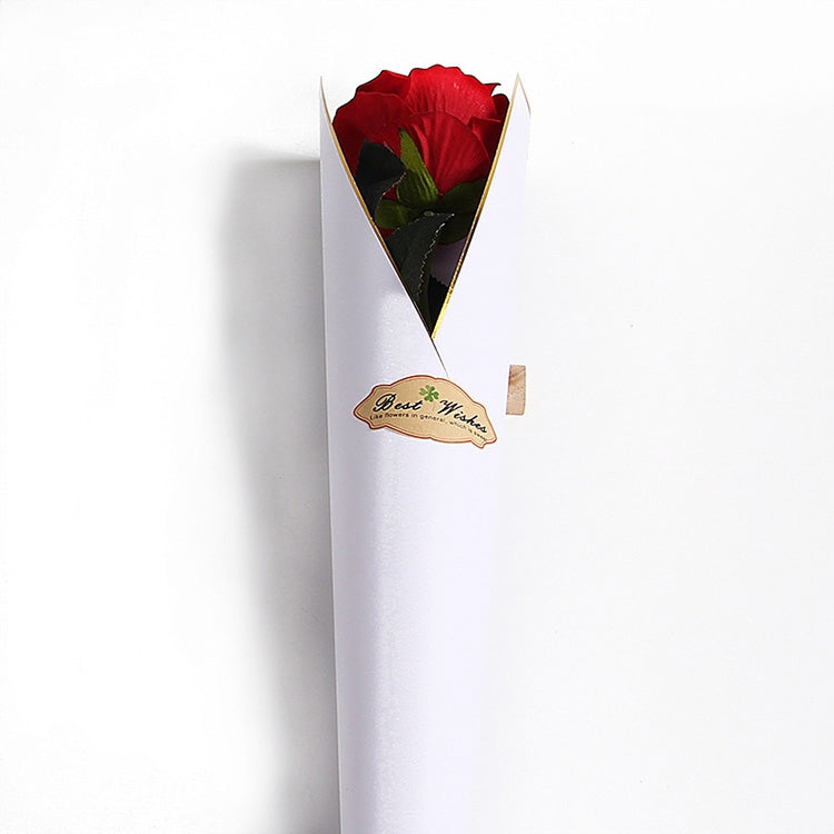 Single Flower Gift Bouquet Wrapping Paper DIY Manual Packaging Florist Paper, Size: 17*30*54cm