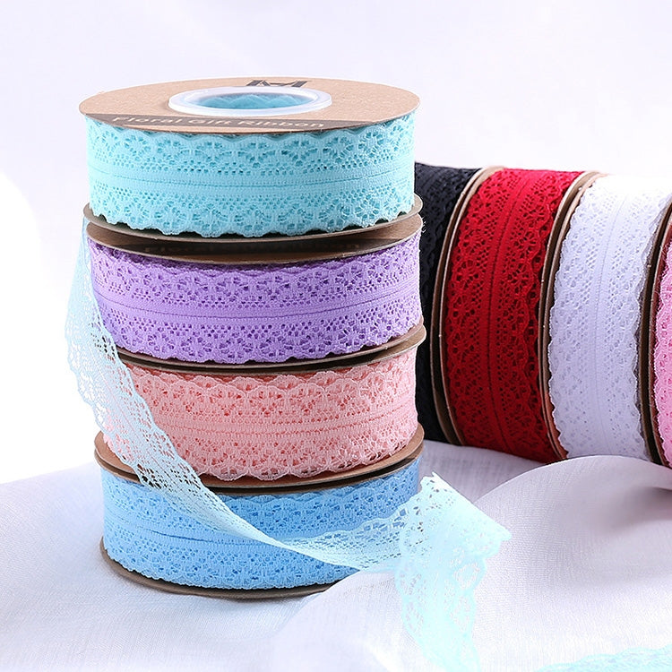 Exquisite Lace DIY Manual Bowknot Gift Bouquet Ribbons Flowers Packaging Ribands, Size: 3.0cm*50m, Random Color Delivery