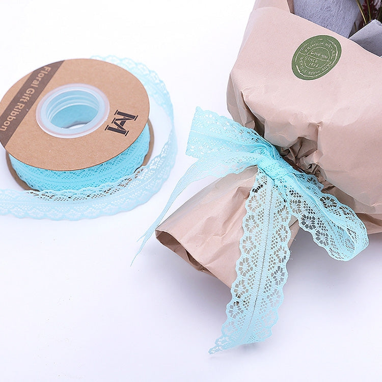 Exquisite Lace DIY Manual Bowknot Gift Bouquet Ribbons Flowers Packaging Ribands, Size: 3.0cm*50m, Random Color Delivery