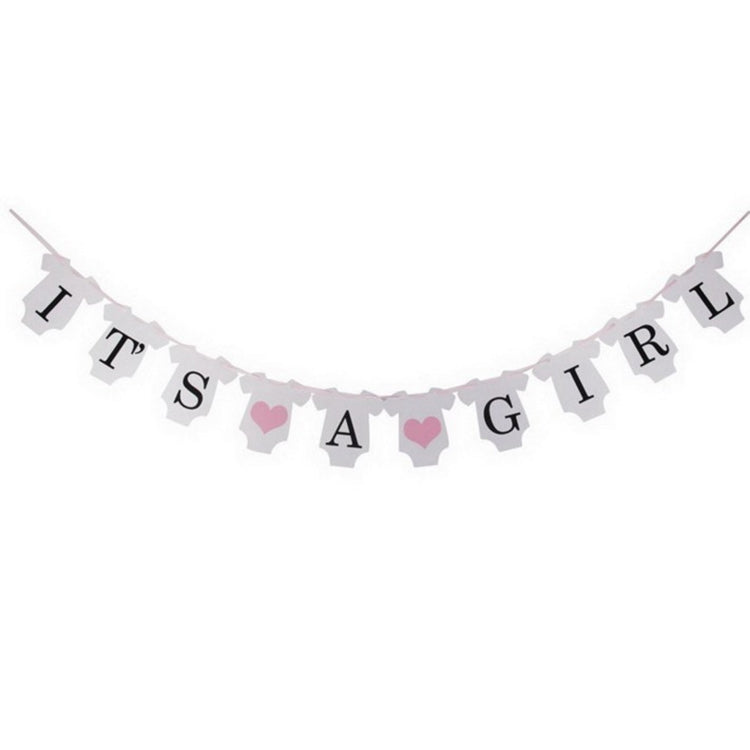 Craft Paper Baby Birthday Celebration Banner, Letter Style Birthday Banner Party Shooting Prop