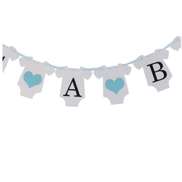 Craft Paper Baby Birthday Celebration Banner, Letter Style Birthday Banner Party Shooting Prop