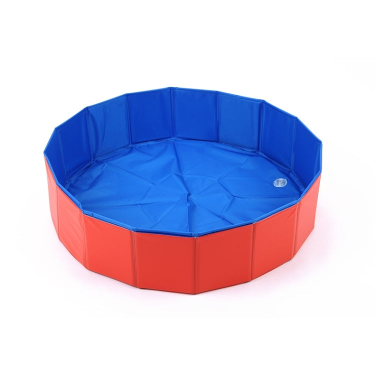 Pet Products Foldable Large Swimming Pool Bathtub for Dog and Cat Teddy,Diameter:80cm High:30cm