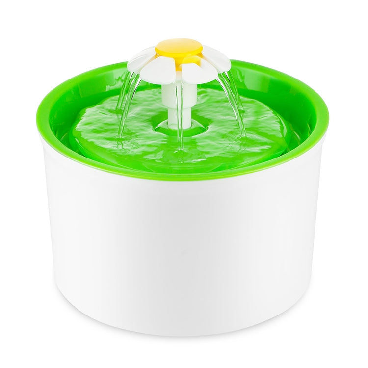 1.6L Automatic Electric Water Fountain Dog Cat Pet Drinker Bowl Drinking Fountain Dispenser, UK Plug
