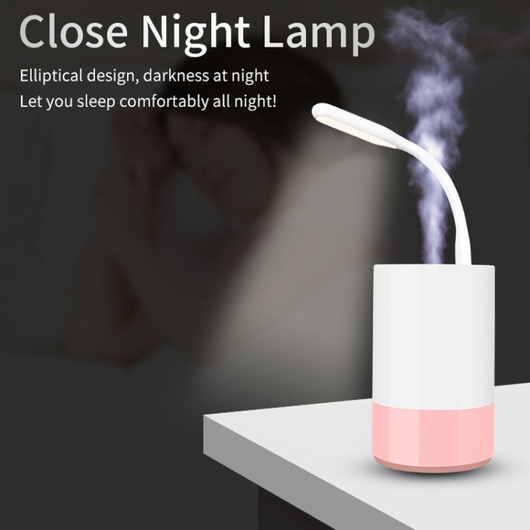 Multifunctional Household Vehicle Mute Air Humidifier Aromatherapy Machine Automatic Sprayer, Capacity: 320ml(Cyan)