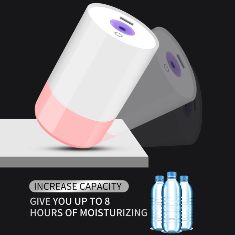 Multifunctional Household Vehicle Mute Air Humidifier Aromatherapy Machine Automatic Sprayer, Capacity: 320ml(Cyan)