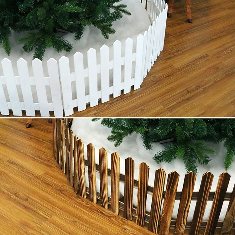 1.6m Christmas Tree Decoration Window Props Wooden Fence