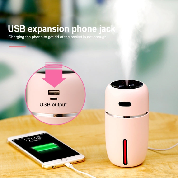 Household Office Mini USB Charging Circular Humidifier Atomizer Sprayer