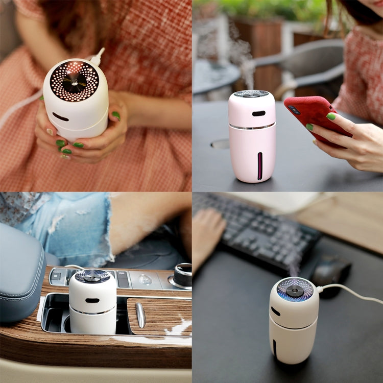 Household Office Mini USB Charging Circular Humidifier Atomizer Sprayer