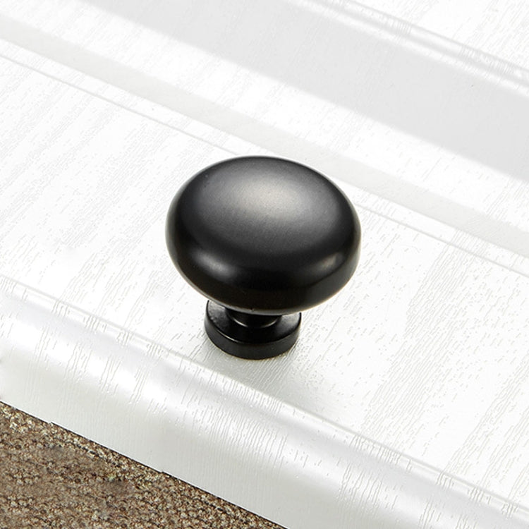 5 PCS 4203 Simple Cabinet Door Handle Drawer Wardrobe Zinc Alloy Handle(Black)