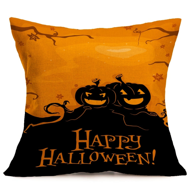 Halloween Decoration Pattern Car Sofa Pillowcase with Decorative Head Restraints Home Sofa Pillowcase,