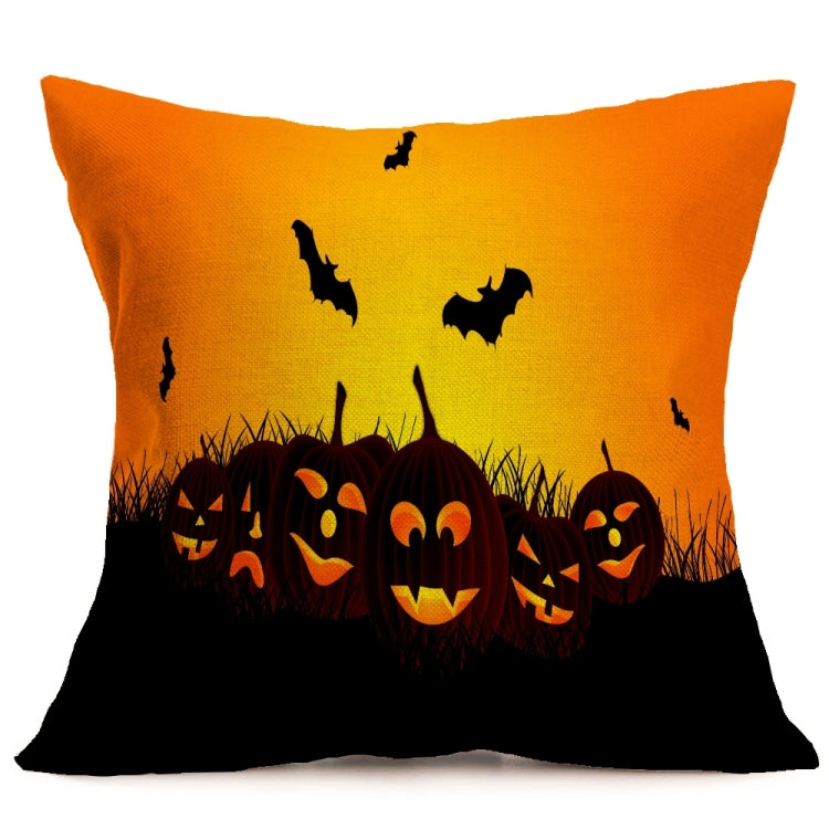 Halloween Decoration Pattern Car Sofa Pillowcase with Decorative Head Restraints Home Sofa Pillowcase,