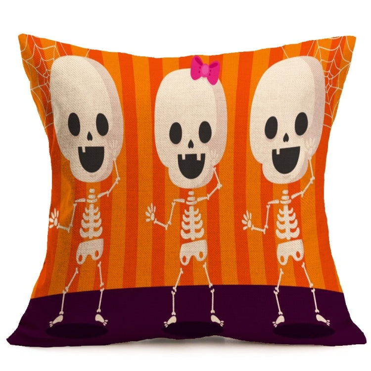 Halloween Decoration Pattern Car Sofa Pillowcase with Decorative Head Restraints Home Sofa Pillowcase,