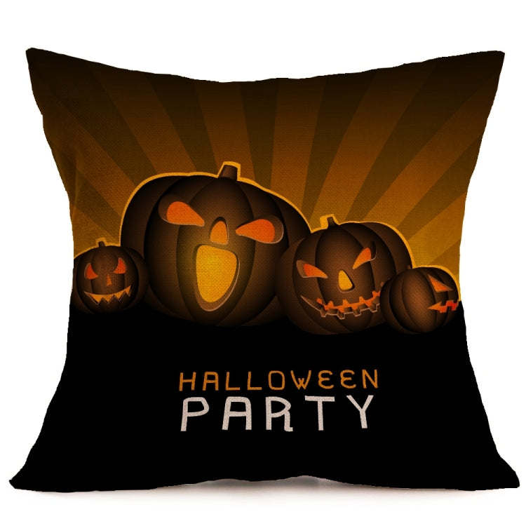 Halloween Decoration Pattern Car Sofa Pillowcase with Decorative Head Restraints Home Sofa Pillowcase,