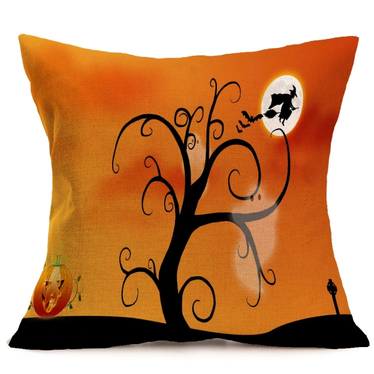 Halloween Decoration Pattern Car Sofa Pillowcase with Decorative Head Restraints Home Sofa Pillowcase,