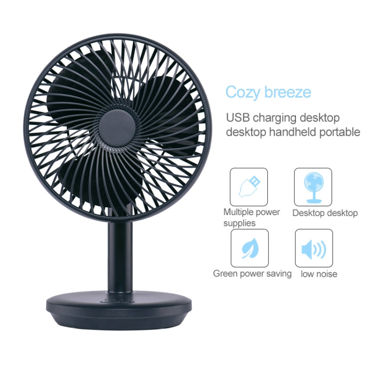 OCUBE D76 4W USB Charging Desktop Electric Fan,  with 4 Speed Control