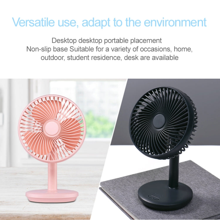 OCUBE D76 4W USB Charging Desktop Electric Fan,  with 4 Speed Control