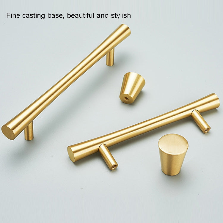 1018-128 Light Luxury Nordic Solid Copper Cabinet Handle