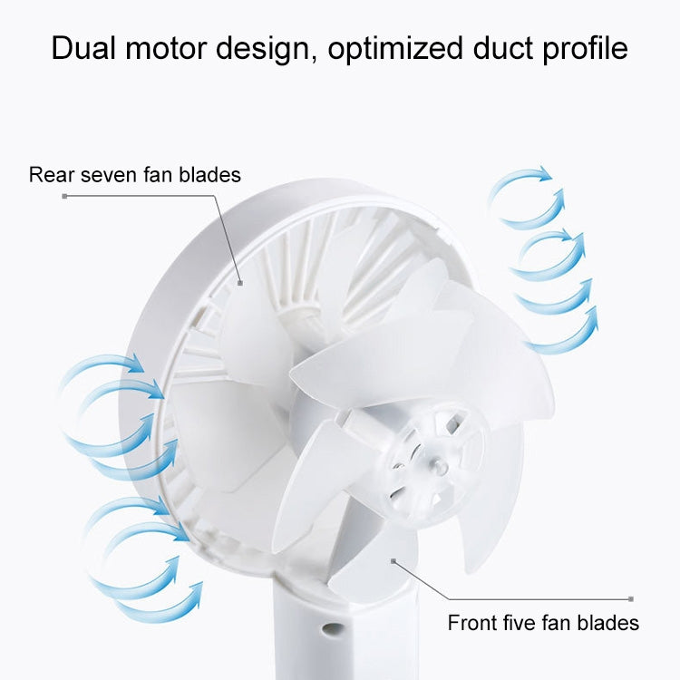 5V 1W Whisper Quiet Adjustable Tilt Cooling Desk Clip Fan, 2 Speeds
