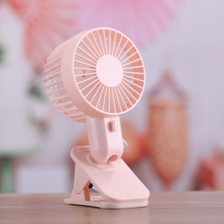 5V 1W Whisper Quiet Adjustable Tilt Cooling Desk Clip Fan, 2 Speeds