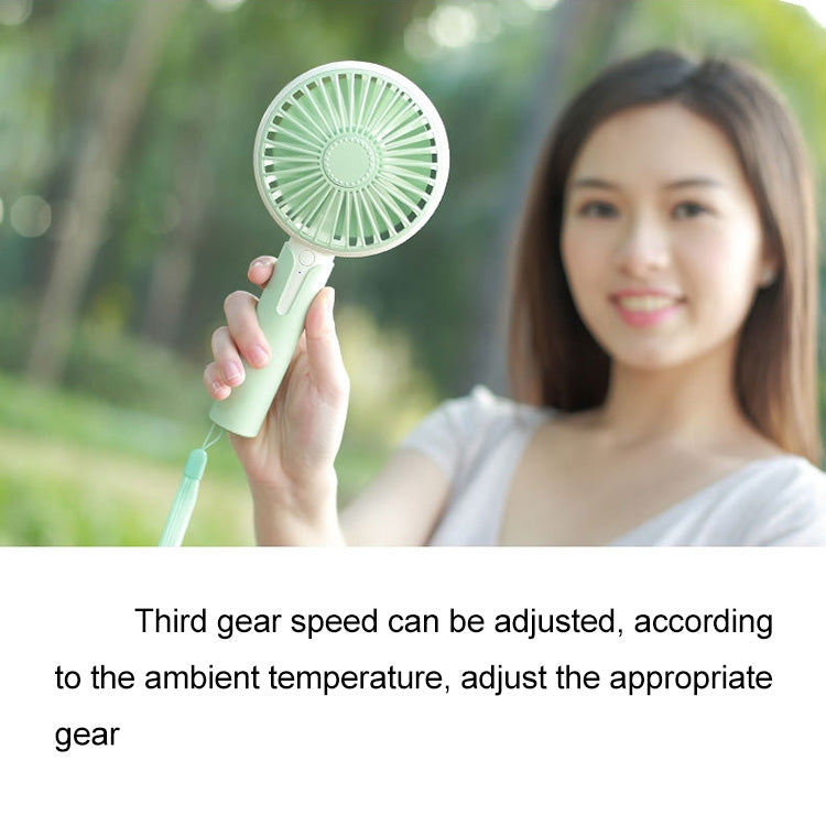Mini DC 5V USB Rechargeable Aromatherapy Cooling Handheld Fan, 3 Speeds