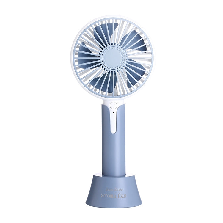 Mini DC 5V USB Rechargeable Aromatherapy Cooling Handheld Fan, 3 Speeds