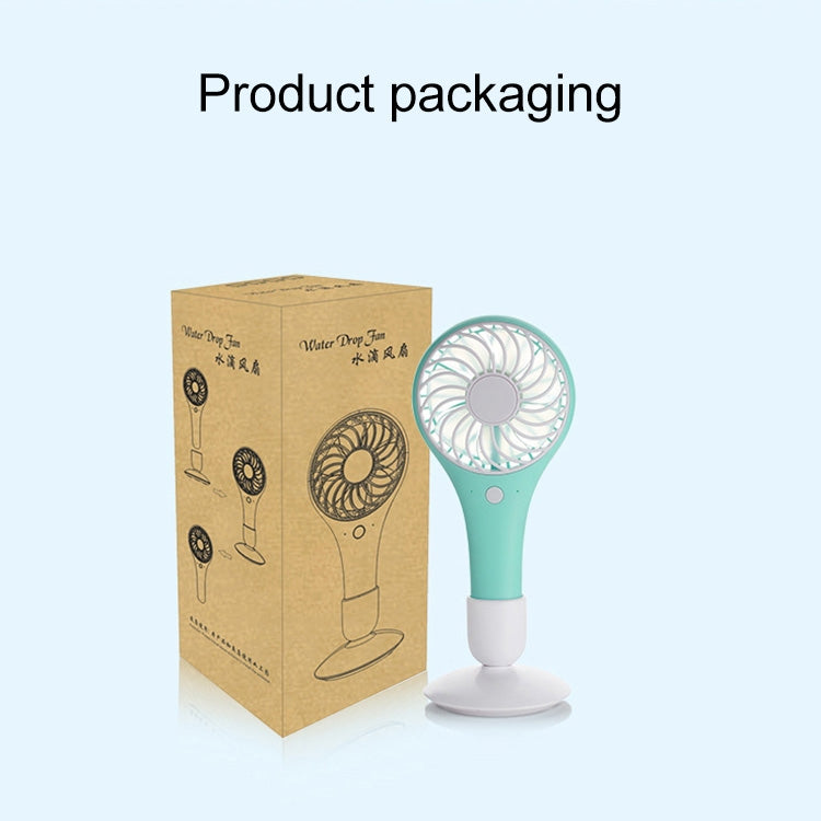 Outdoor Portable USB Rechargeable Mini Desk Cooling Handheld Fan, 2 Speeds