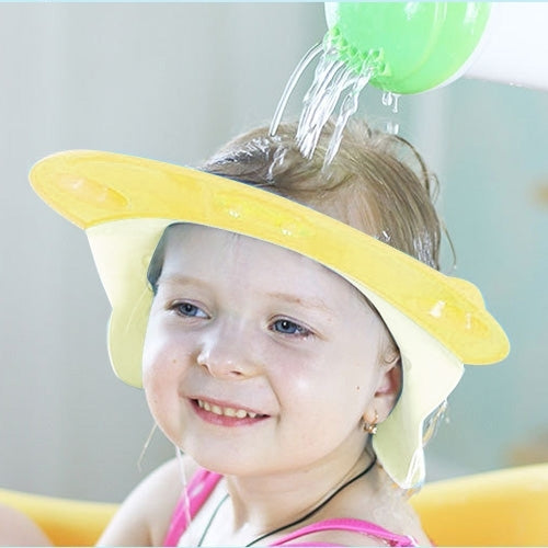 Hippo Shaped Baby Children Silicone Shower Caps, Random Color Delivery