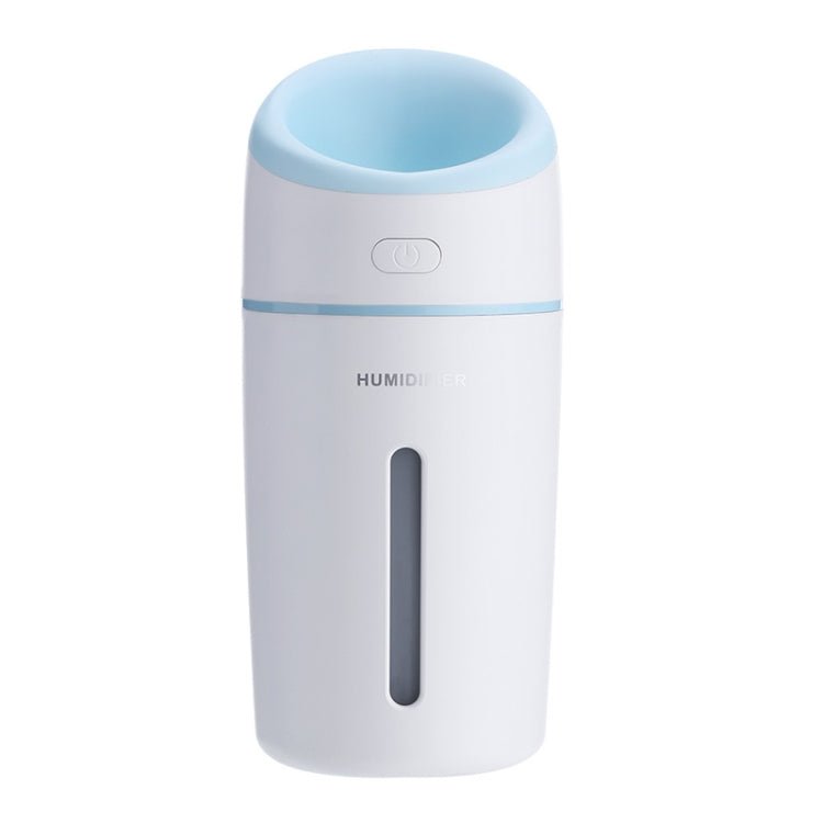 L8 2.5W Portable USB Mute Mini Humidifier Nebulizer with Colorful LED Atmosphere Light for Office, Home Bedroom, Car, Support USB Output, Capacity: 320ml, DC 5V