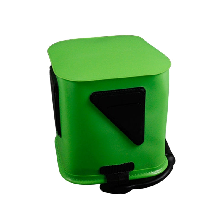 Multi-function Thickening Live Fish Bucket Foldable Waterproof Fishing Storage Bucket with Rope, Size: 20*20 cm, Random Color Delivery