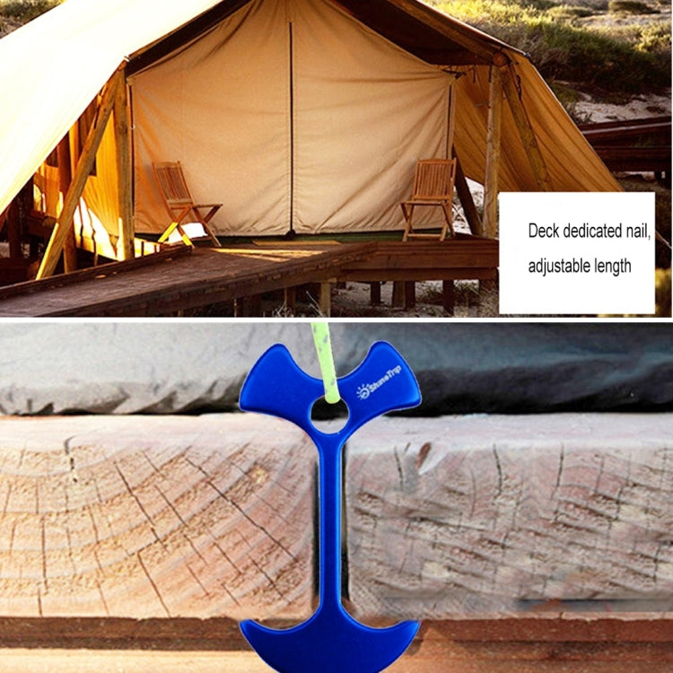 Plank Deck Camping Fish Bone Nail, Aluminium Tenks Wind Rope Anchor Chain Nail