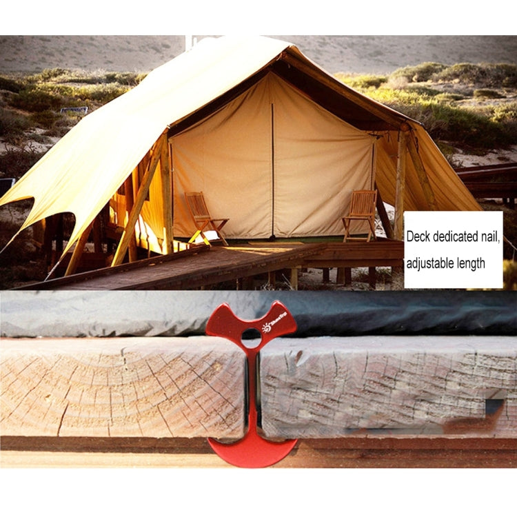 Plank Deck Camping Fish Bone Nail, Aluminium Tenks Wind Rope Anchor Chain Nail
