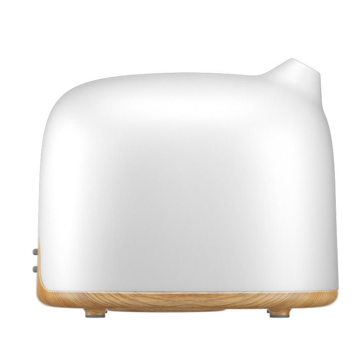GX-02K Intelligent WIFI Wood-grain Air Humidifier Aromatherapy Essential Oil Diffuser Automatic Alcohol Sprayer, Light Wood Grain,