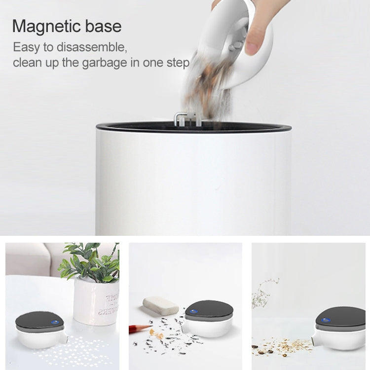 7W 5V USB Charging Water Drop Shape Handheld Portable Mini Wireless Vacuum Cleaner with Magnetic Base