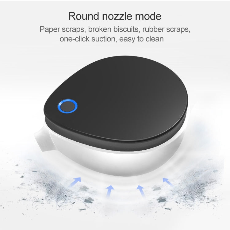 7W 5V USB Charging Water Drop Shape Handheld Portable Mini Wireless Vacuum Cleaner with Magnetic Base