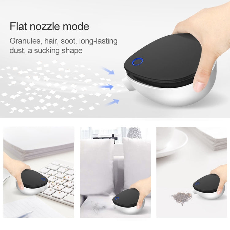 7W 5V USB Charging Water Drop Shape Handheld Portable Mini Wireless Vacuum Cleaner with Magnetic Base