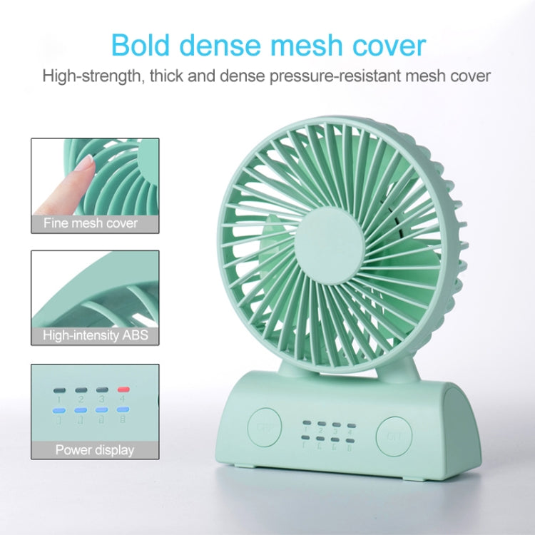 OCUBE D402 4W USB Charging Portable Mobile Fan,  with 4 Speed Control