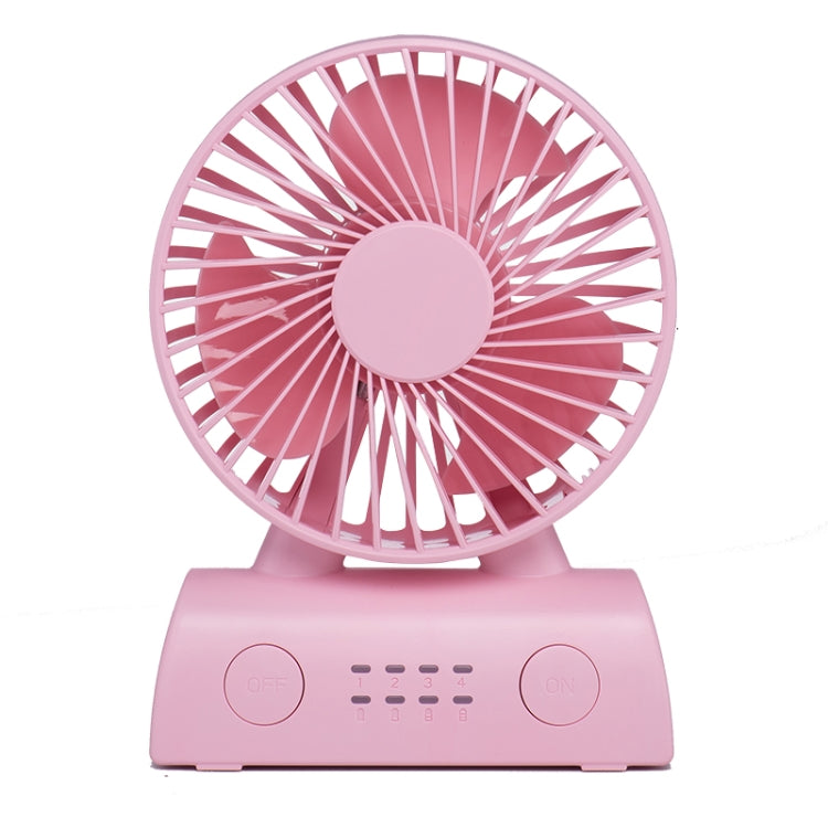 OCUBE D402 4W USB Charging Portable Mobile Fan,  with 4 Speed Control