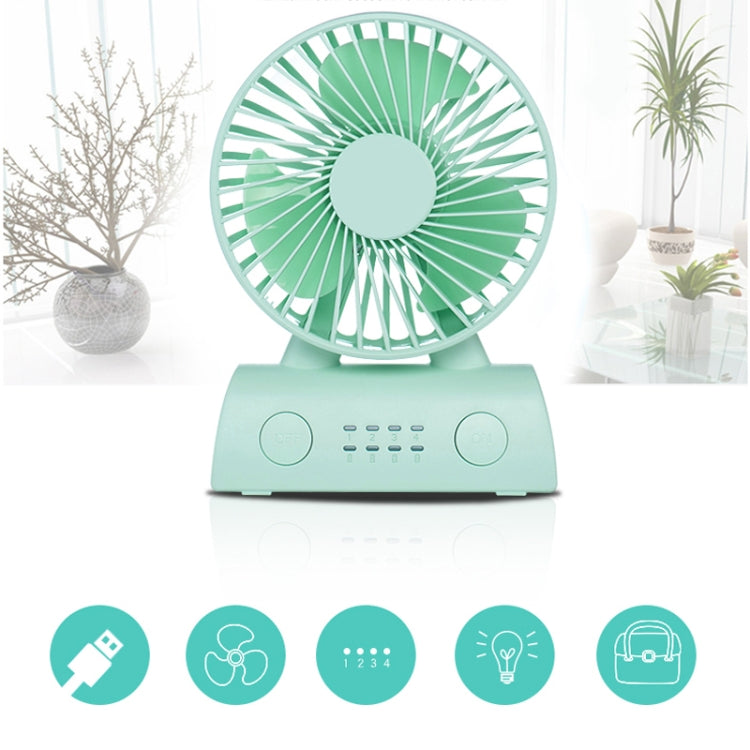 OCUBE D402 4W USB Charging Portable Mobile Fan,  with 4 Speed Control