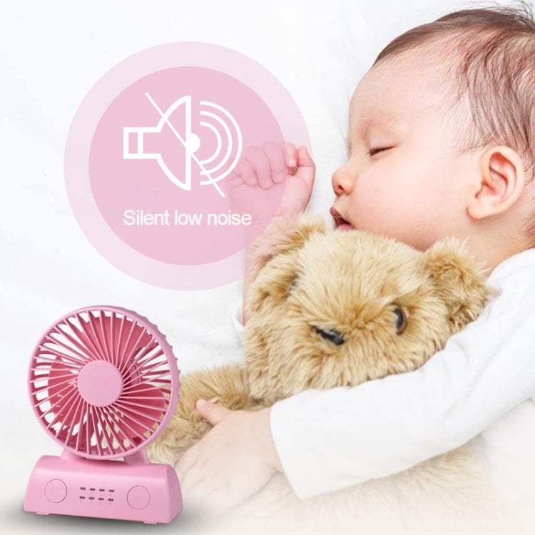 OCUBE D402 4W USB Charging Portable Mobile Fan,  with 4 Speed Control