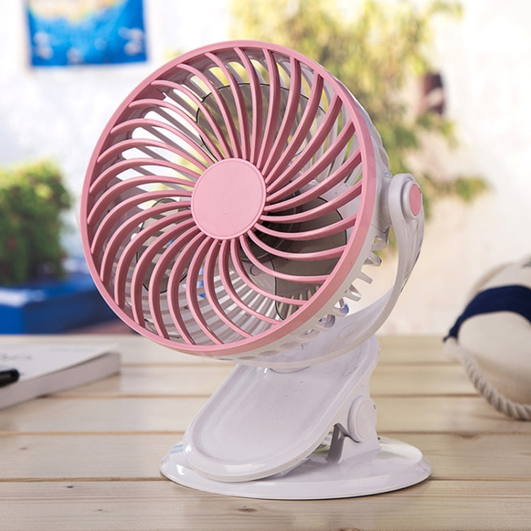 OCUBE D601 4W USB Charging Portable Desktop Fan Clip Fan,  with 3 Speed Control