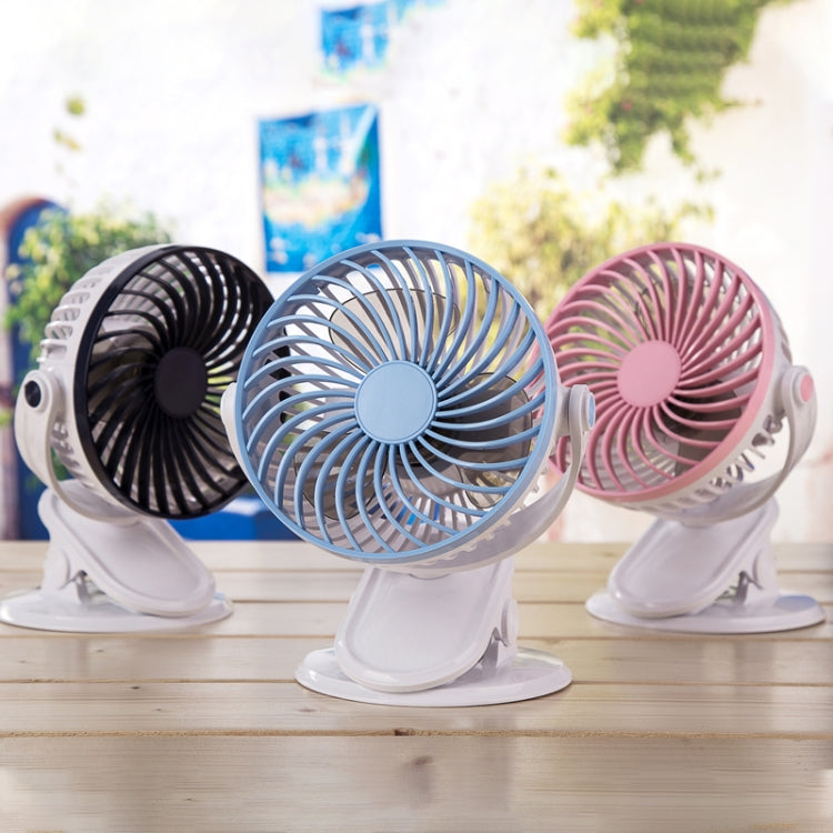 OCUBE D601 4W USB Charging Portable Desktop Fan Clip Fan,  with 3 Speed Control