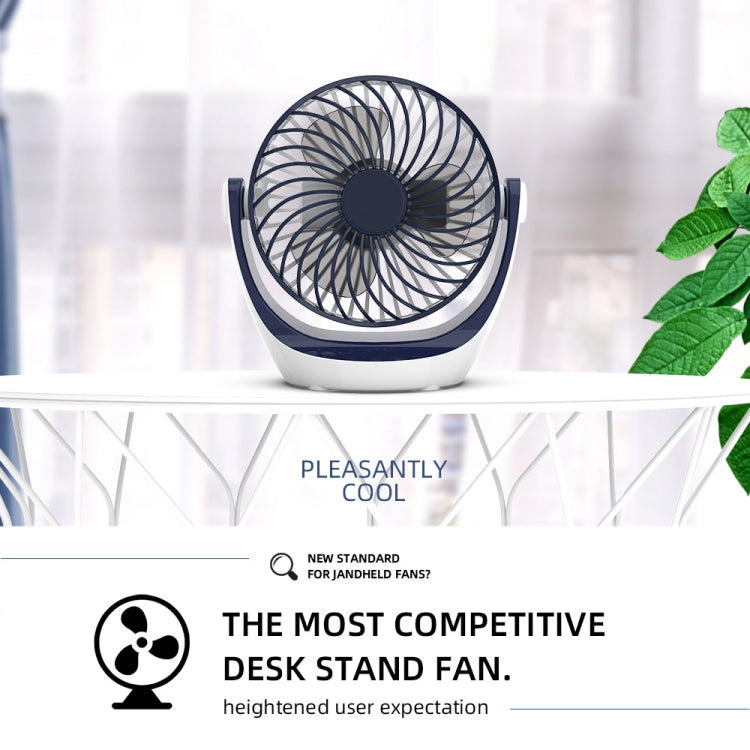 OCUBE D602 4W USB Charging Portable Desktop Fan,  with 3 Speed Control