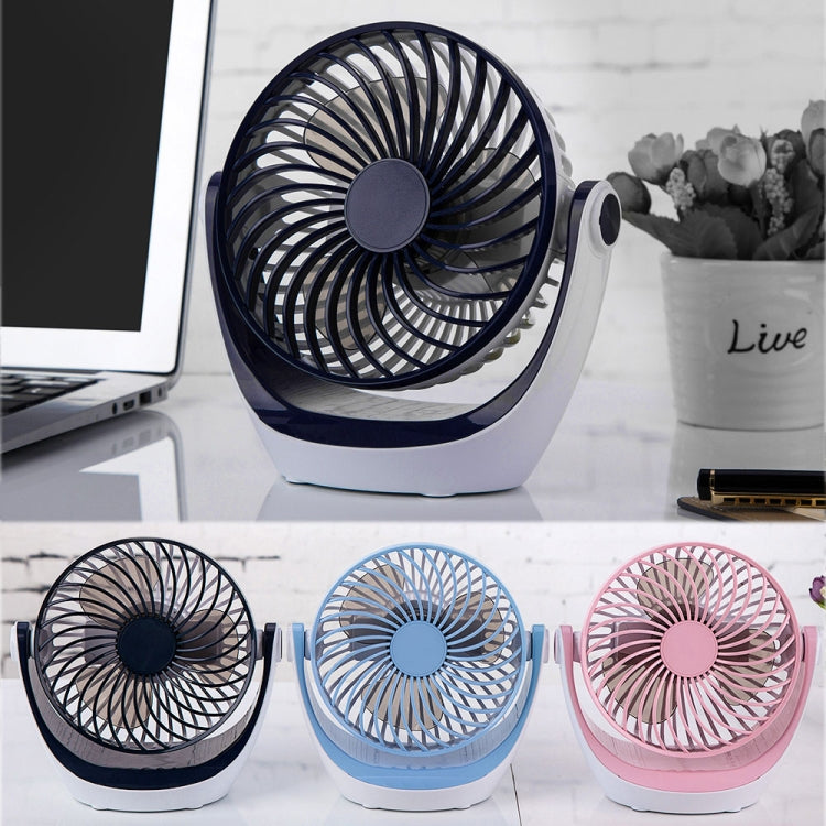 OCUBE D602 4W USB Charging Portable Desktop Fan,  with 3 Speed Control