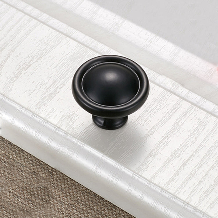 20 PCS 4121C Simple Cabinet Door Handle Drawer Wardrobe Handle (Black)